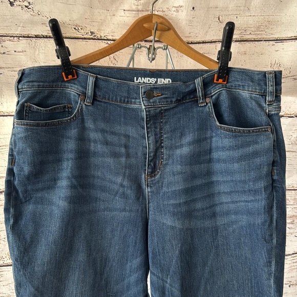 Lands' End Women’s Size 20W Blue Jeans - Picture 4 of 5
